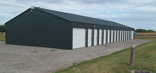 Storage units at Iowa Valley Estates